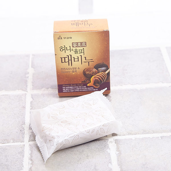 무궁화 때 비누-허니&율피 100g