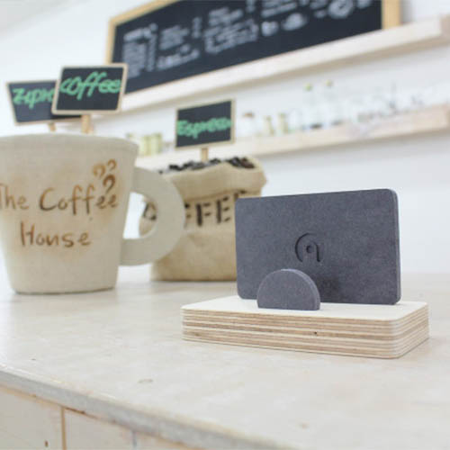 자작나무 기본 원목 명함꽂이